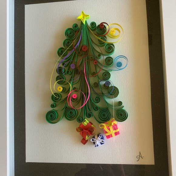 Quilling. Christmas Tree (Handmade) - Picture 2 of 5